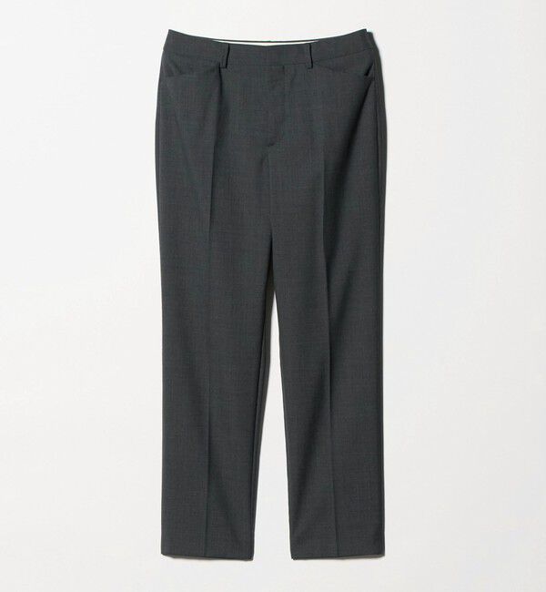 UNITED ARROWS「CANONICO スリム テーパードパンツ 26SS」|スラックス|DK.GRAY