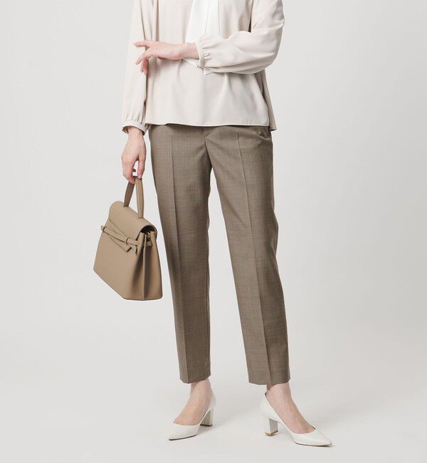 UNITED ARROWS「CANONICO スリム テーパードパンツ 26SS」|スラックス|