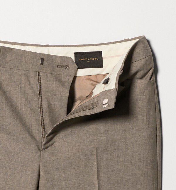 UNITED ARROWS「CANONICO スリム テーパードパンツ 26SS」|スラックス|
