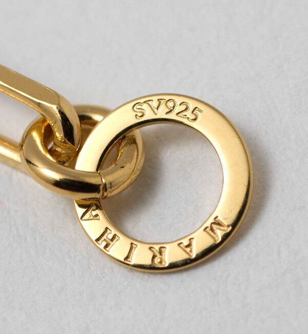 UNITED ARROWS「＜MARIHA＞S/R レクタングルチェーン ネックレス」|ネックレス|