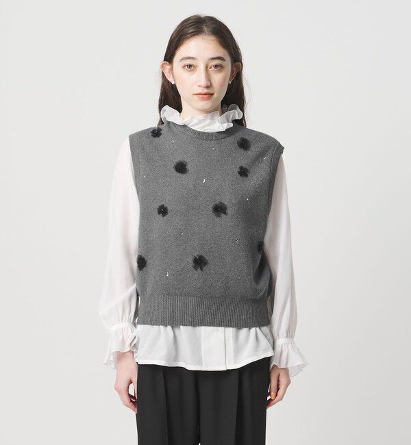 UNITED ARROWS「3D ビジュー ベスト」|ベスト・ジレ|