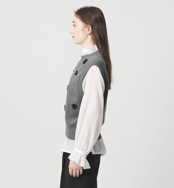 UNITED ARROWS「3D ビジュー ベスト」|ベスト・ジレ|