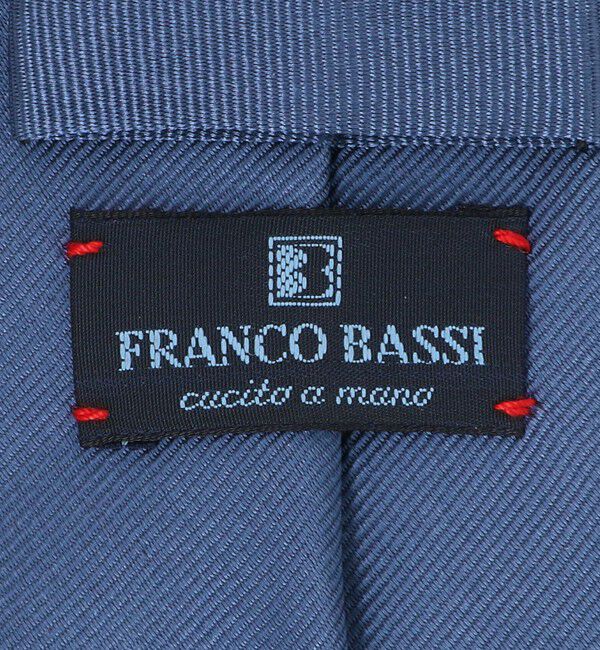 UNITED ARROWS「＜FRANCO BASSI＞ ツイル ソリッド ネクタイ」|ネクタイ・蝶ネクタイ|