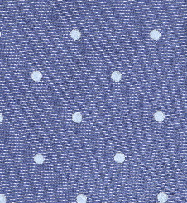 UNITED ARROWS「＜FRANCO BASSI＞ ブルー ドット ネクタイ」|ネクタイ・蝶ネクタイ|