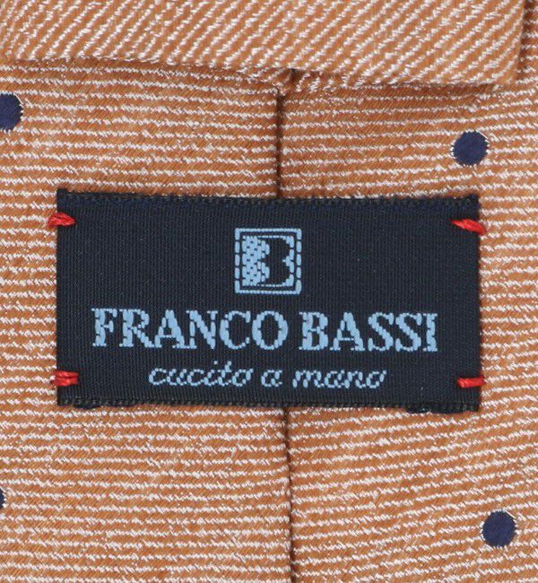 UNITED ARROWS「＜FRANCO BASSI＞ ファンシー ドット ネクタイ」|ネクタイ・蝶ネクタイ|