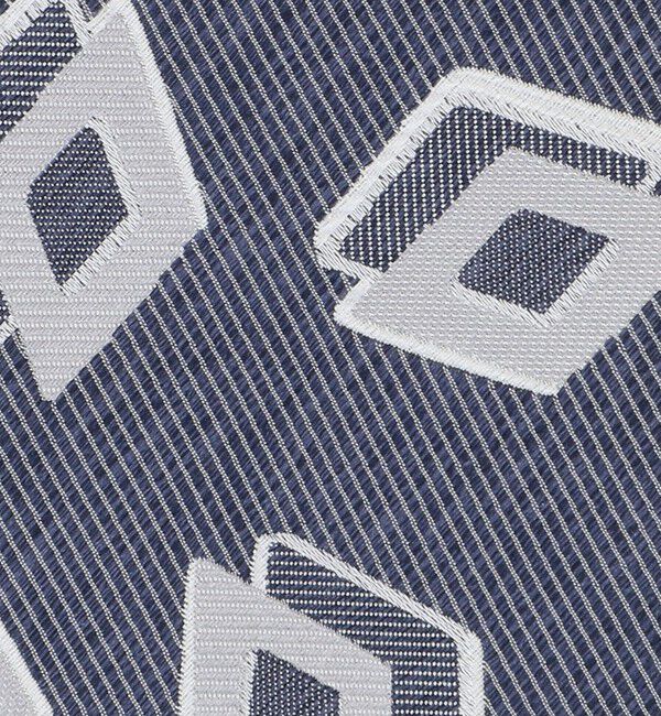 UNITED ARROWS「＜FRANCO BASSI＞ ネイビー スクエア ジャガード ネクタイ」|ネクタイ・蝶ネクタイ|