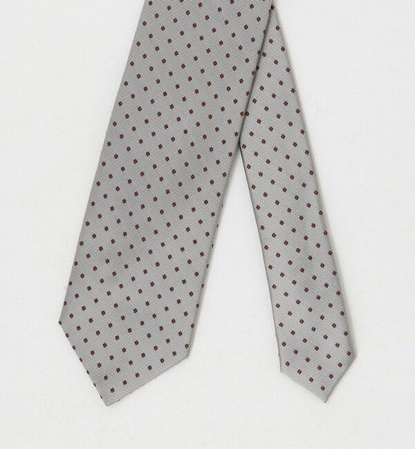 UNITED ARROWS「＜FRANCO BASSI＞ ピン ドット ジャガード ネクタイ」|ネクタイ・蝶ネクタイ|
