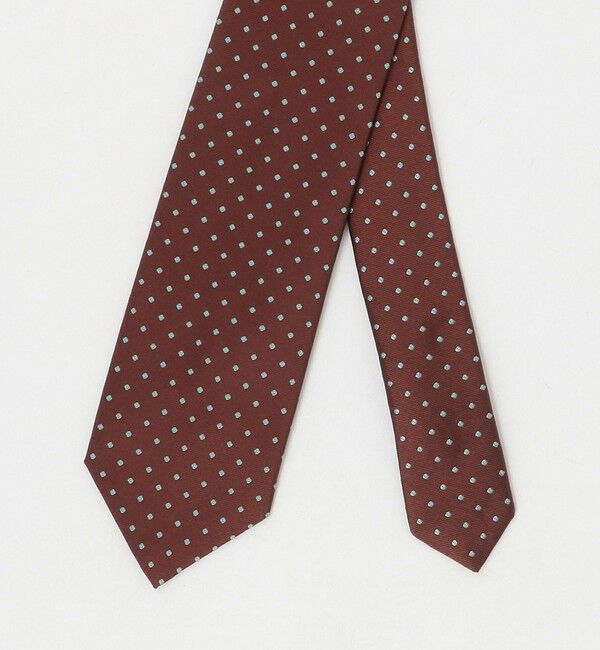 UNITED ARROWS「＜FRANCO BASSI＞ ピン ドット ジャガード ネクタイ」|ネクタイ・蝶ネクタイ|