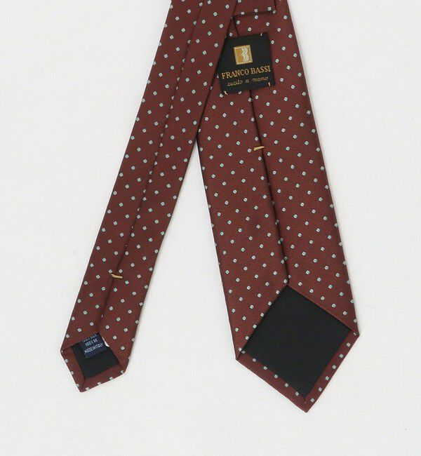 UNITED ARROWS「＜FRANCO BASSI＞ ピン ドット ジャガード ネクタイ」|ネクタイ・蝶ネクタイ|