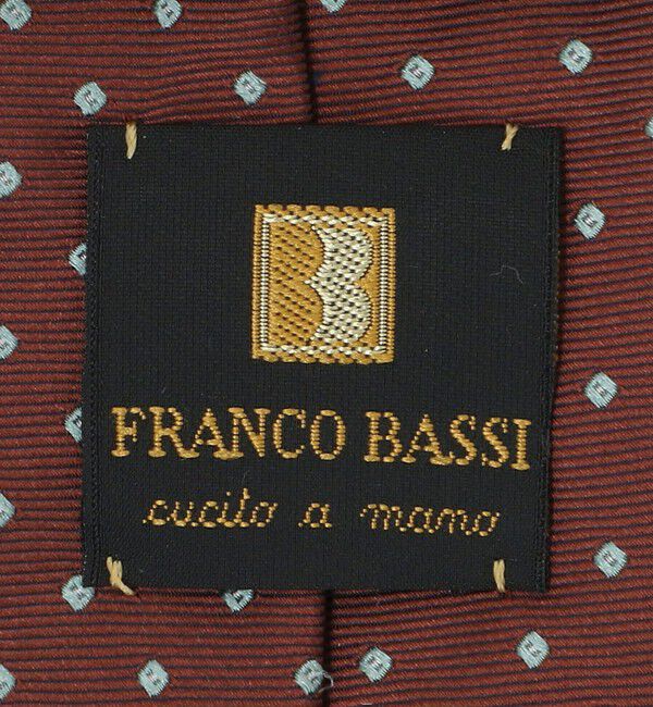 UNITED ARROWS「＜FRANCO BASSI＞ ピン ドット ジャガード ネクタイ」|ネクタイ・蝶ネクタイ|