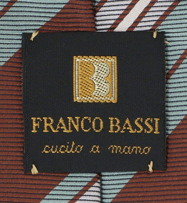 UNITED ARROWS「＜FRANCO BASSI＞ カラー レジメンタル ネクタイ」|ネクタイ・蝶ネクタイ|