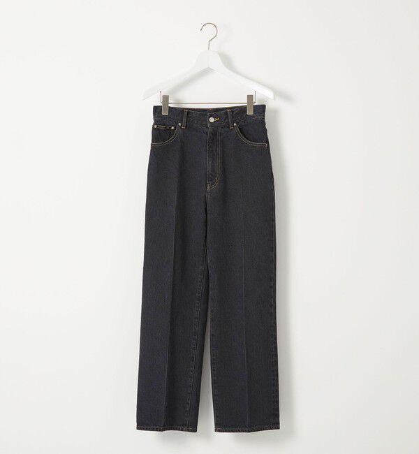 EMMEL REFINES「＜EMMEL REFINES＞EM センタープレス ストレート デニム/ パンツ」|デニム|