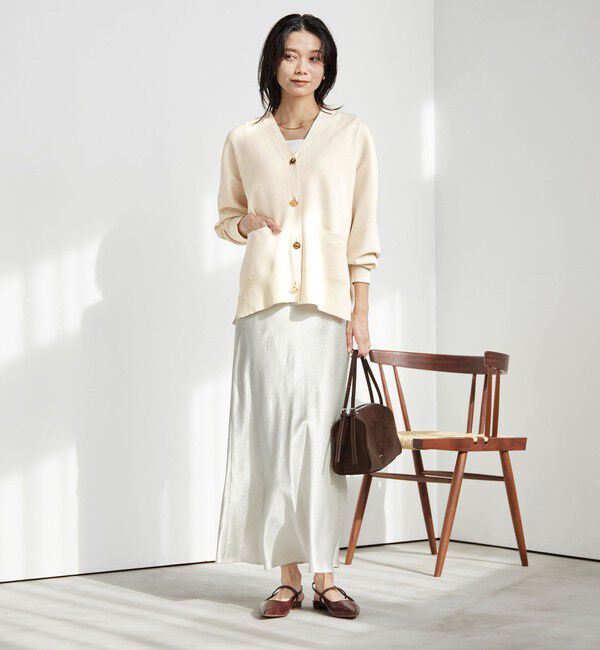 UNITED ARROWS green label relaxing「パフニット カーディガン ウォッシャブル」|カーディガン|