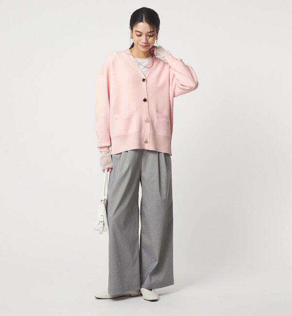 UNITED ARROWS green label relaxing「パフニット カーディガン ウォッシャブル」|カーディガン|