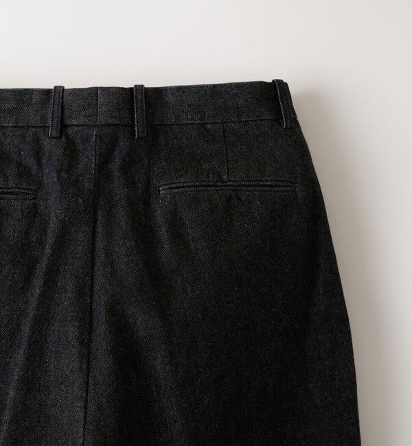STEVEN ALAN「＜Steven Alan＞ 13.5oz デニム インツープリーツ ドレス トラウザーズ」|デニム|