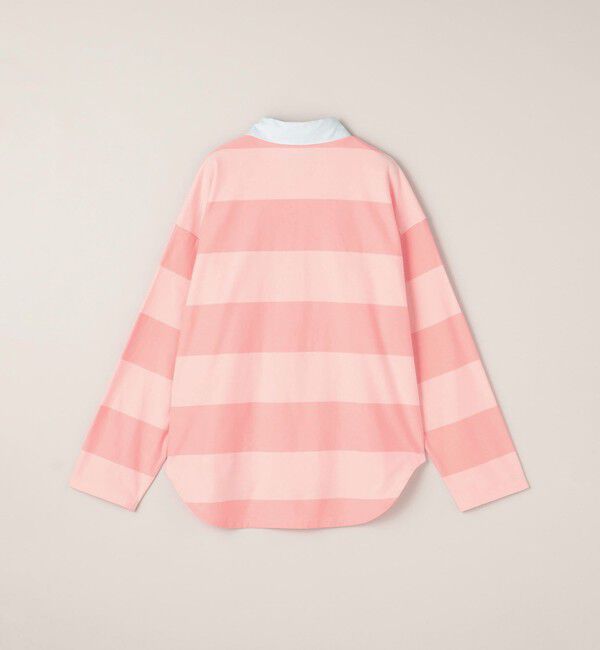 ATTISESSION「＜ATTISESSION＞コットン ビッグ ラグビー シャツ」|Tシャツ・カットソー|