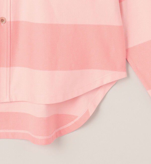 ATTISESSION「＜ATTISESSION＞コットン ビッグ ラグビー シャツ」|Tシャツ・カットソー|