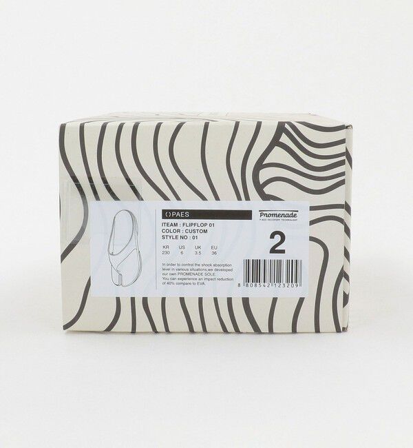 BEAUTY&YOUTH UNITED ARROWS「＜PAES＞カスタム FLIPFLOP タビサンダル」|サンダル|