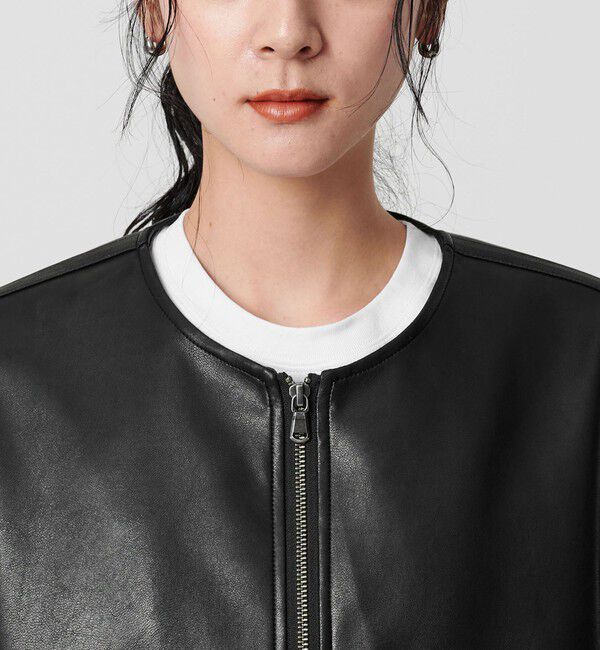 BEAUTY&YOUTH UNITED ARROWS「【WEB限定】レザーライク 2WAYブルゾン」|ブルゾン・スタジャン|