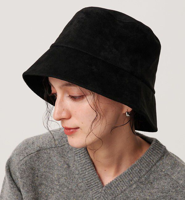 BEAUTY&YOUTH UNITED ARROWS「スエードライク バケットハット」|ハット|BLACK