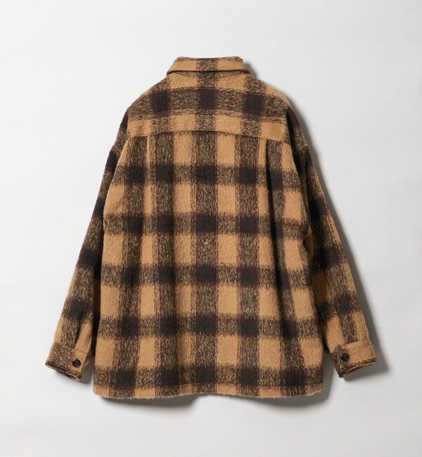 オンブレチェック フリースメルトン CPOジャケット（MONKEY TIME