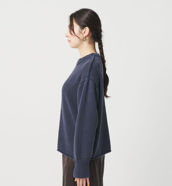 BEAUTY&YOUTH UNITED ARROWS「フェード クルーネックニットプルオーバー」|ニット・セーター|