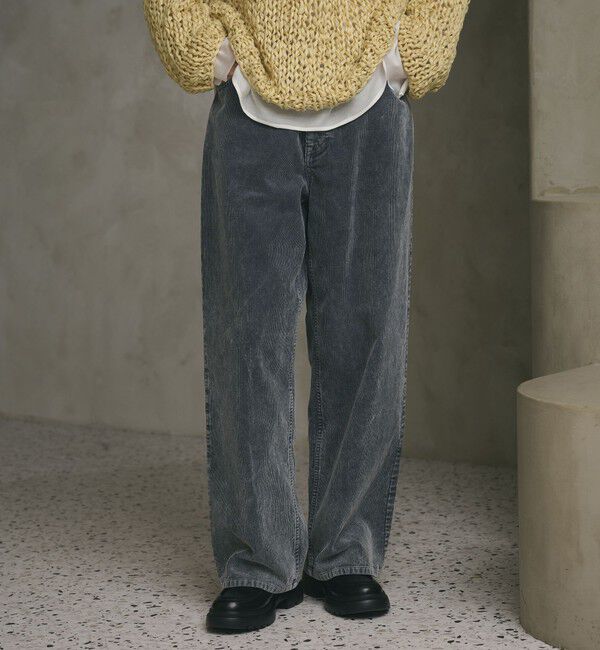 BEAUTY&YOUTH UNITED ARROWS「オーバーダイ コーデュロイ ５ポケットパンツ」|チノ|