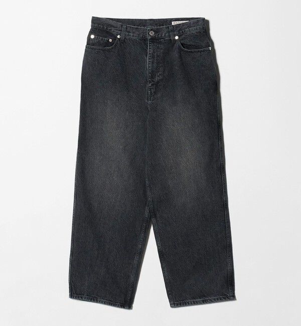 BEAUTY&YOUTH UNITED ARROWS「フェード バギー テーパード 5P デニムパンツ」|チノ|BLACK