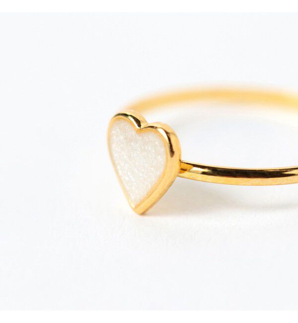 Ray BEAMS 「プチ エポ ハート ピンキーリング」|リング|