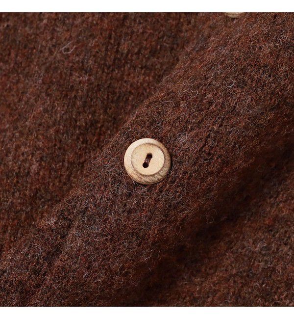 BEAMSBOY「【別注】Nor&rsquo;Easterly / シェットランド シャギー カーディガン 25F」|ニット・セーター|