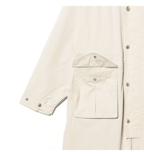BEAMSBOY「コットン ナイロン ヘム アジャスト コート」|ダッフルコート|