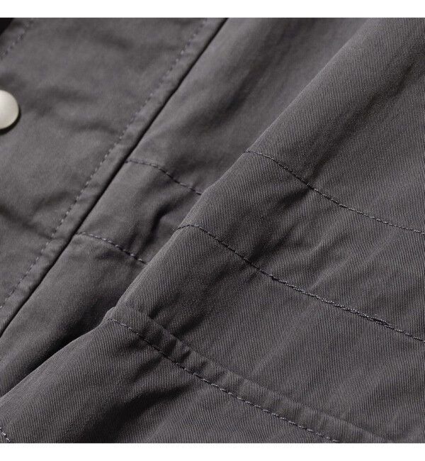 BEAMSBOY「コットン ナイロン ヘム アジャスト コート」|ダッフルコート|