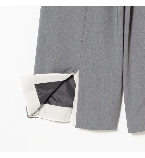 Ray BEAMS 「バックスリット ワイド パンツ」|チノ|