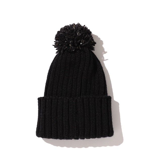 BEAMS PLUS「BEAMS PLUS / Bon-Bon Style Watch Cap」|ニット帽|BLACK*MILFORD(4581)