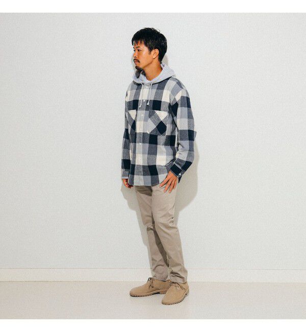 BEAMS「ストレッチテーパードチノ」|チノ|