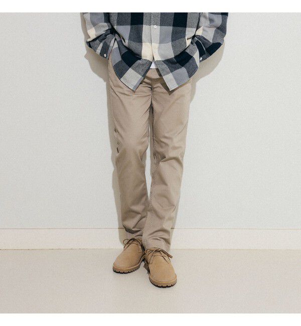 BEAMS「ストレッチテーパードチノ」|チノ|