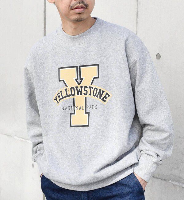 SHIPS any「【WEB限定】SHIPS any: NATIONAL PARK プリント スウェット 23AW◇」|スウェット・ジャージ|