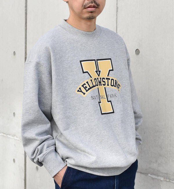 SHIPS any「【WEB限定】SHIPS any: NATIONAL PARK プリント スウェット 23AW◇」|スウェット・ジャージ|