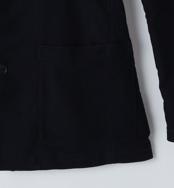 SHIPS「BATEAUX DE SHIPS: 〈セットアップ対応〉モールスキン スタンド ジャケット」|テーラードジャケット|