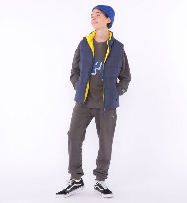 SHIPS KIDS「SHIPS KIDS:145～160cm / リサイクル ダウン ベスト」|ダウンベスト・ベスト|