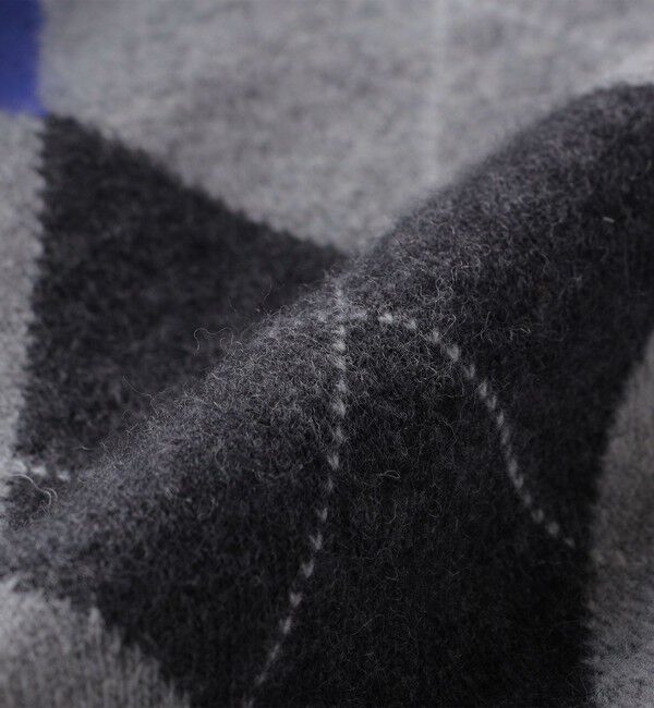 SHIPS「SHIPS: 12G イタリー ヤーン アーガイル クルーネック ニット プルオーバー」|ニット・セーター|