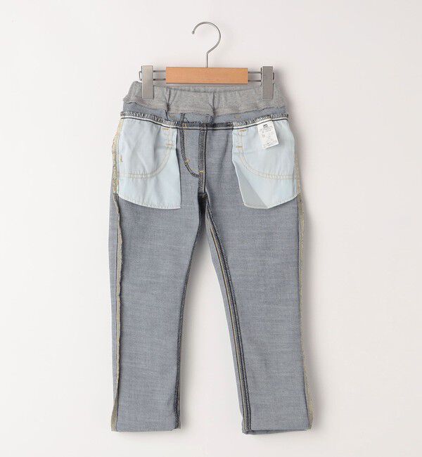 SHIPS KIDS「Lee:100～160cm / リブ ストレッチ テーパード デニム」|デニム|