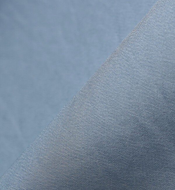 SHIPS for women「〈手洗い可能〉サテン ショート スリーブ ブラウス」|シャツ・ブラウス|