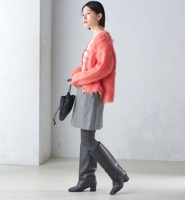 SHIPS for women「ツイード ミニ スカート」|台形|