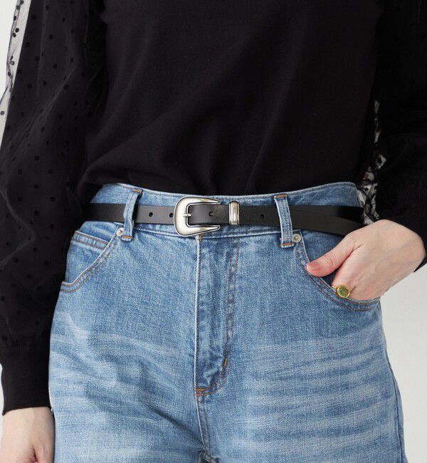 SHIPS Colors 「SHIPS Colors:メタルループ ウエスタン ベルト◇」|ベルト|