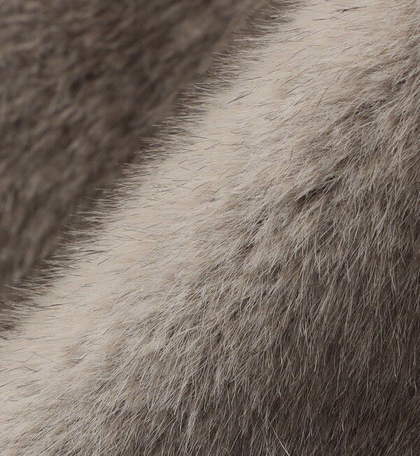 SHIPS for women「【WEB限定】グラデーション ファー ジップ ベスト」|その他|