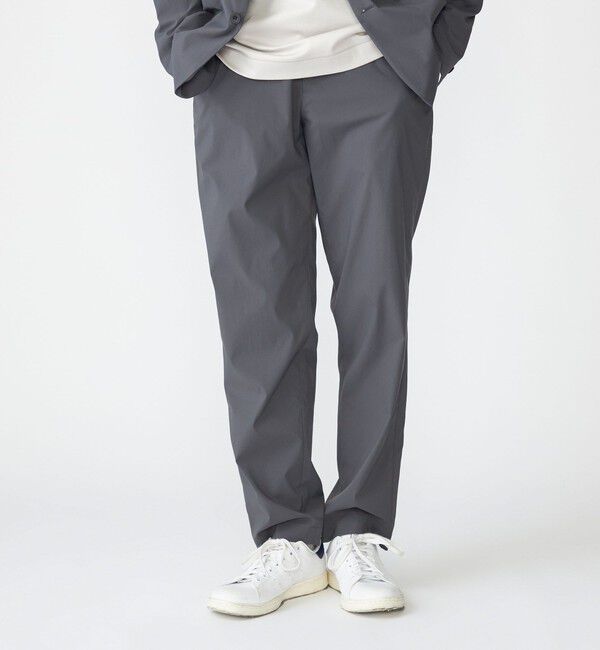 SHIPS「SHIPS:〈セットアップ対応〉PERTEX(R) イージー パンツ」|チノ|チャコールグレー