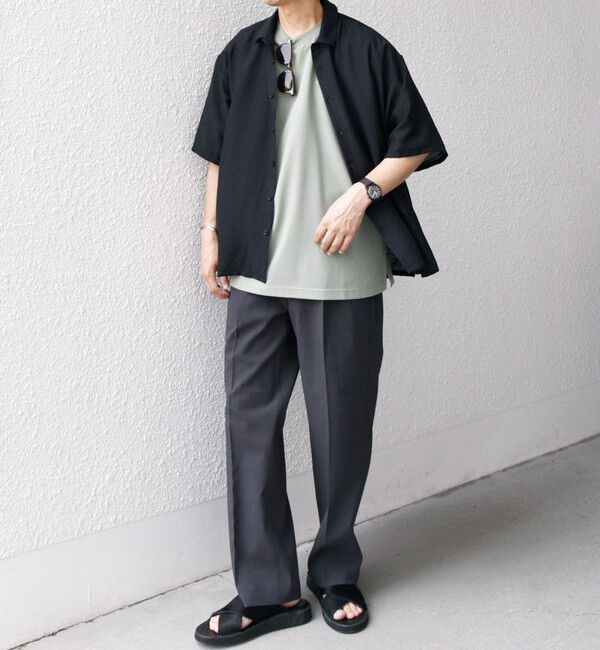 SHIPS any「SHIPS any:〈洗濯機可能〉ミニ チェック レギュラーカラー シアー シャツ◇」|シャツ・ブラウス|