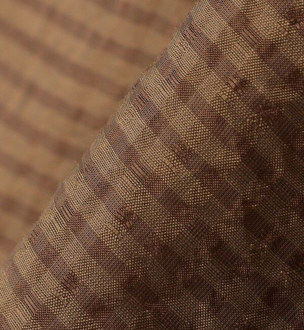 SHIPS any「SHIPS any:〈洗濯機可能〉ミニ チェック レギュラーカラー シアー シャツ◇」|シャツ・ブラウス|