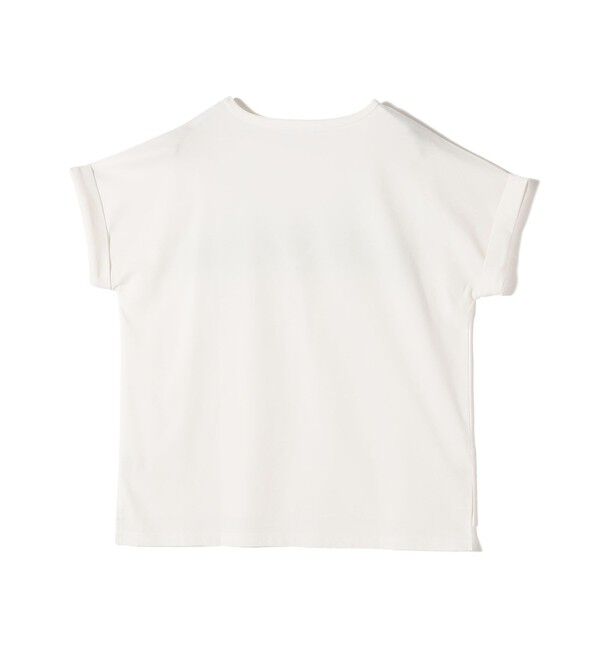 SHIPS Colors 「SHIPS Colors:〈接触冷感・UVカット〉ビッグロゴ ドルマン Tシャツ◇」|Tシャツ・カットソー|